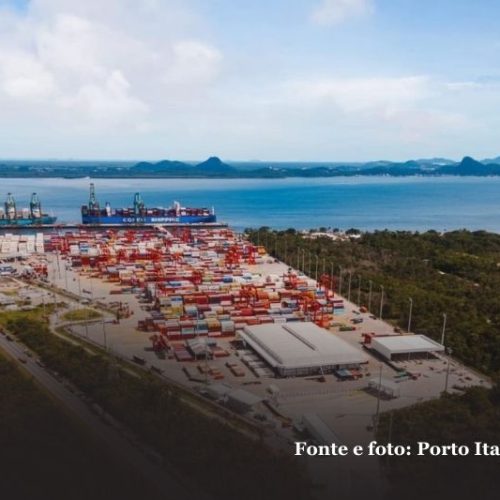 Porto Itapoá implanta novo acesso e moderniza entrada de caminhões no terminal