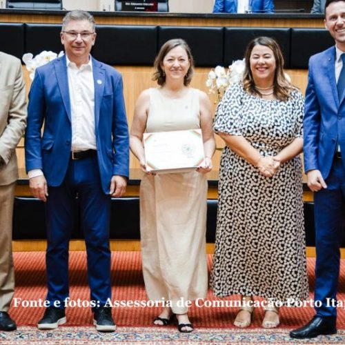 Porto Itapoá recebe Certificado de Responsabilidade Social da Alesc