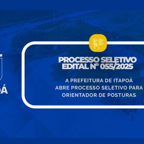 Prefeitura de Itapoá abre processo seletivo para contratação de Orientadores de Posturas