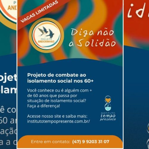 Projeto Andorinhas promove conexões para reduzir a solidão entre pessoas 60+