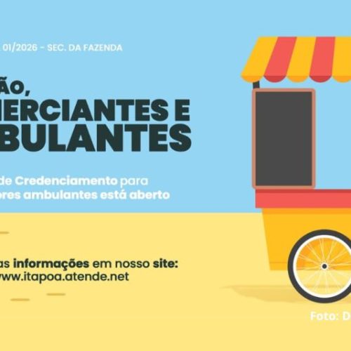 Quer trabalhar na temporada Itapoá abre credenciamento para vendedores ambulantes