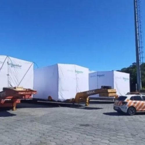 Rodovias estaduais no norte de Santa Catarina serão interditadas nesta terça-feira (11), para passagem de cargas superdimensionadas