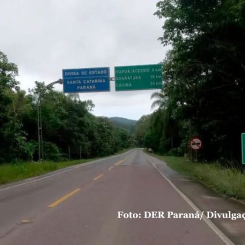 PR-412 terá duplicação entre Guaratuba e Garuva: obra de R$ 254,5 milhões deve durar 30 meses